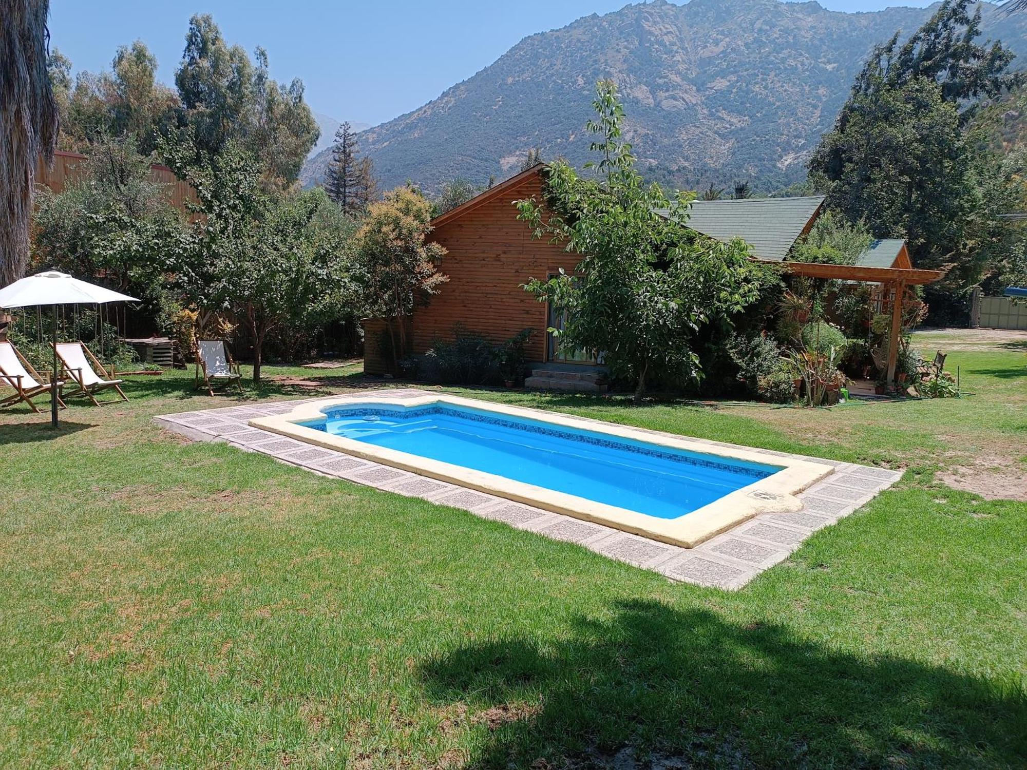 Cabana El Tiempo Es Arte San José de Maipo Exterior foto